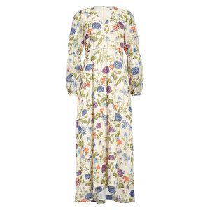 NWT Small Chelsea28 Floral Long Sleeve Maxi Dress